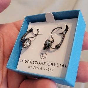 Touchstone tiny teardrops earrings
